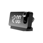 LED Large Screen Mirror Student Alarm Clock