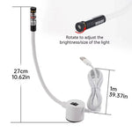 Hands-Free Magnetic USB Lamp Body Alignment Guide