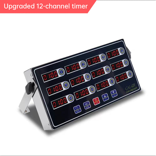 Professional 8-Channel Kitchen Timer Shake Alert Plug