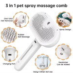 Upgraded Electric Pet Grooming Comb Hair Removal