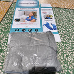 Microwave Heating Neck and Shoulder Wrap Gravity Weighted Strap Short Plush Neck and Shoulder Heating Pad with Hot/Cold Pack