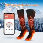 Heated Electric Socks APP Remote Winter Thermal