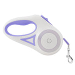 LED Light Retractable Dog Walking Traction Rope
