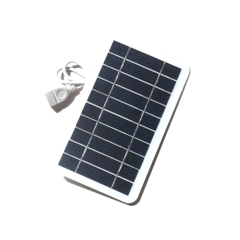 2W5V Solar Charging Panel Outdoor Mobile Charger
