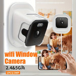 Night Vision Panoramic Window Smart Security Camera