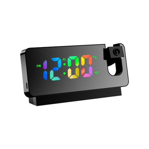 LED Large Screen Mirror Student Alarm Clock