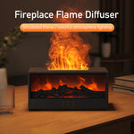 3D Aromatherapy Fireplace Humidifier Desktop Home Simulation