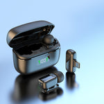 Wireless Lapel Microphone Outdoor Live Streaming Recording
