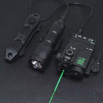 Mini PEQ15 Laser IR Tactical Light Picatinny Mount