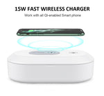 UV Light Phone Sterilizer Wireless Charging Box