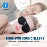 Stereo Bluetooth Eye Mask Wireless Music Headset