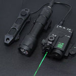 Mini PEQ15 Laser IR Tactical Light Picatinny Mount