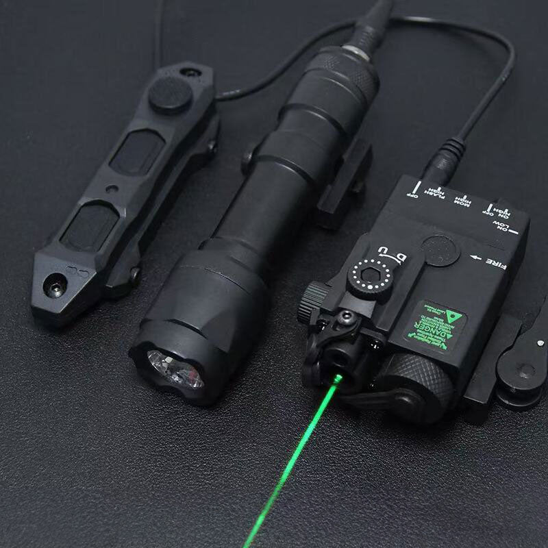 Mini PEQ15 Laser IR Tactical Light Picatinny Mount