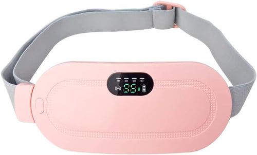 Electric Heated Waist Belt Abdominal Therapy Massager