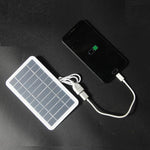 2W5V Solar Charging Panel Outdoor Mobile Charger