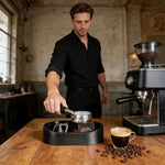Coffee Portafilter Cleaning Kit Brush Stand Espresso