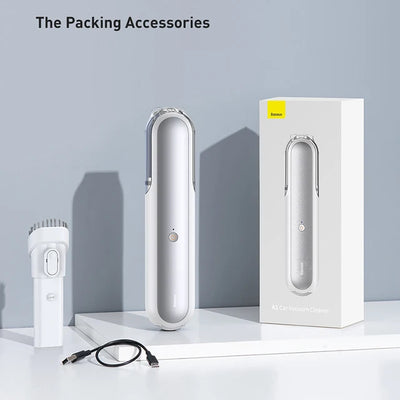 Baseus Portable Wireless Car Vacuum Cleaner Strong Suction