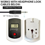 Heart Rate Monitor Electronic Fitness Bike Speed Display