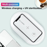 UV Light Phone Sterilizer Wireless Charging Box