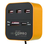 All-in-One USB Hub Card Reader Adapter