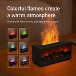 3D Aromatherapy Fireplace Humidifier Desktop Home Simulation