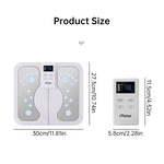 Folding USB-C Rechargeable Foot Massager with Multi-Mode Acupoint Stimulation, Portable Meridian Activation Device D238