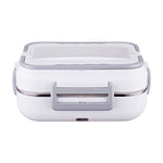 Kitchen Ware 1.5l Cookware Sets Heater Portable Electric Lunch Boxes Stainless Steel Container With Insulation Bag For Car Truck