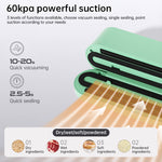 Cordless 3-in-1 Food Sealer | Vacuum Seal, Bag Inflator, Chip Bag Preserver