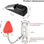 Portable Smart Door Stop Alarm Home Security