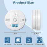 LCD Carbon Monoxide Detector Sensor Alarm Safety