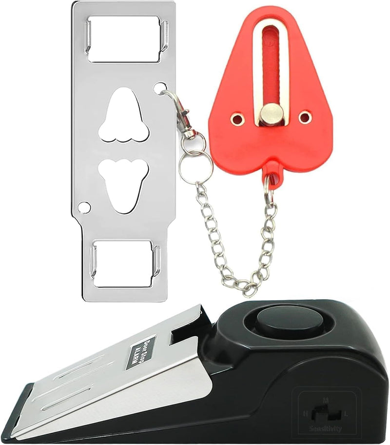 Portable Smart Door Stop Alarm Home Security