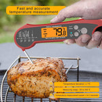 Digital Meat Thermometer Foldable Dual Probe Waterproof