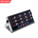 Professional 8-Channel Kitchen Timer Shake Alert Plug