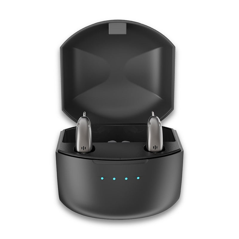 Rechargeable Bluetooth RIC Hearing Aid Elderly Friendly