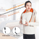 Infrared Heated Shiatsu Neck Shoulder Massage Shawl