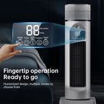 Portable Tower Fan 6-Speed Mist Bladeless Home