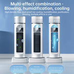 Portable Tower Fan 6-Speed Mist Bladeless Home