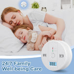 LCD Carbon Monoxide Detector Sensor Alarm Safety