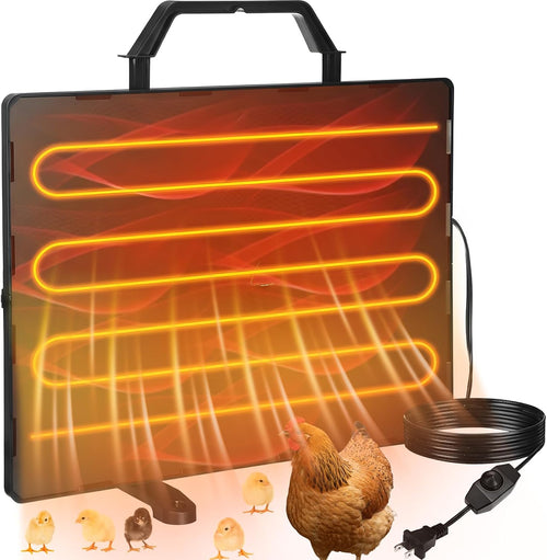 Poultry Coop Thermostatic Radiant Heater Adjustable