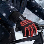 USB Heated Gloves Adjustable Temperature Winter Sports
