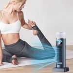 Portable Tower Fan 6-Speed Mist Bladeless Home