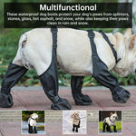 Anti-Fall Waterproof Dog Boots Paw Protectors Outdoor