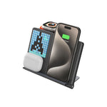 Portable 5-in-1 Pixel Animation Wireless Charger