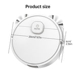 3-in-1 Robot Vacuum Cleaner Pet Hair Hard
