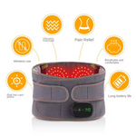 Smart Heated Waist Therapy Red Light Massager