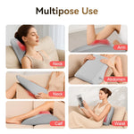 Multi Function Neck Shoulder Waist Massage Pillow