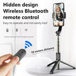 Bluetooth Selfie Stick Tripod Smartphone Video Stabilizer