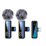 Wireless Lapel Microphone Outdoor Live Streaming Recording