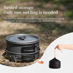 1–3 Person Camping Cookware Set Portable Hiking
