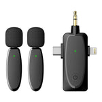 Wireless Lavalier Microphone Mobile Live Streaming Noise